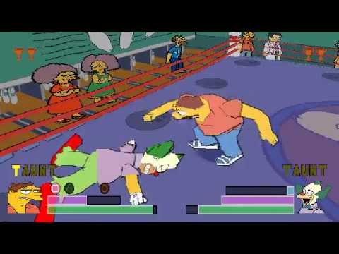 Simpsons wrestling cheats